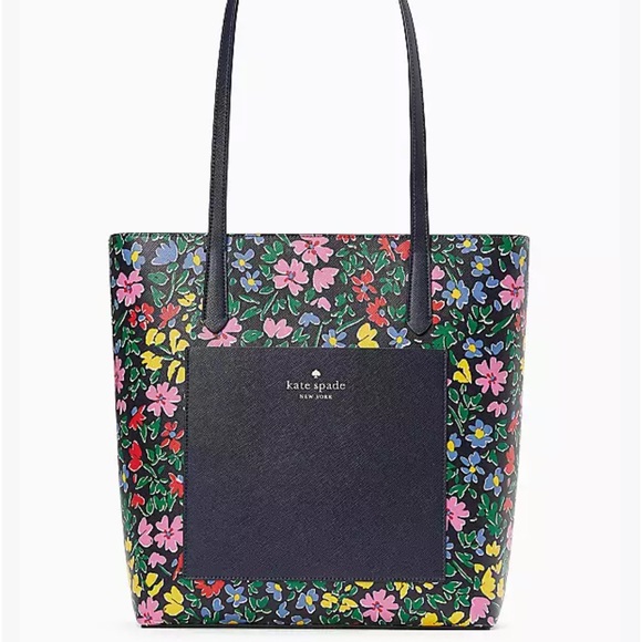 Handbags - Kate Spade floral Parisian tote